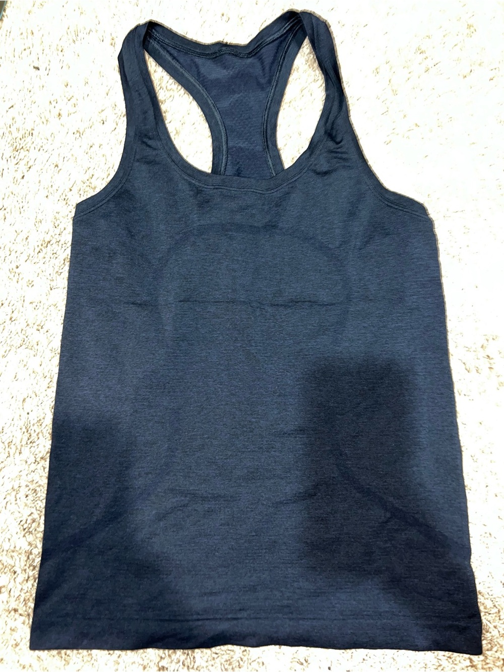lululemon athletica Deep Navy Swiftly Tech Tank hip length 6